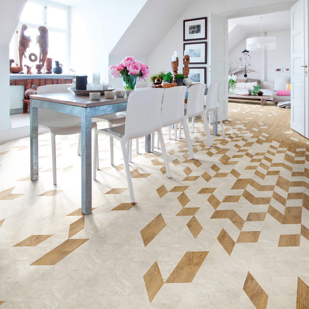 Vinyl flooring for homes