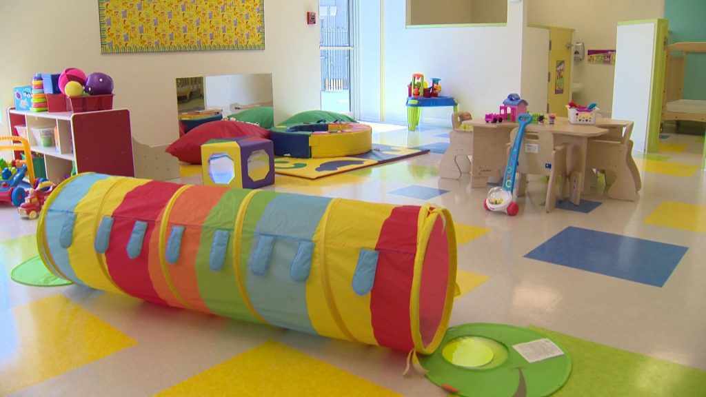 Open plan in daycare